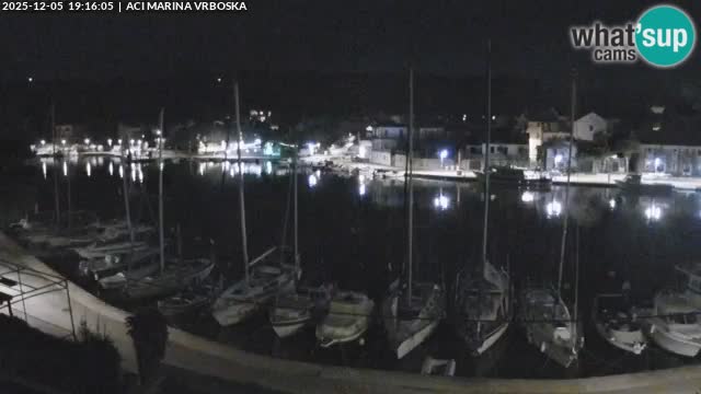 Vrboska livecam | Isola di Hvar | Croazia
