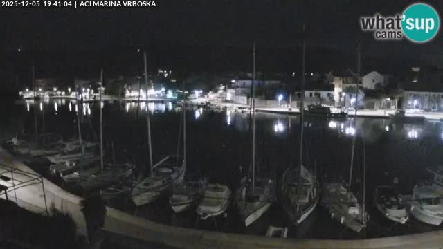 Spletna kamera Vrboska | Otok Hvar | Hrvaška