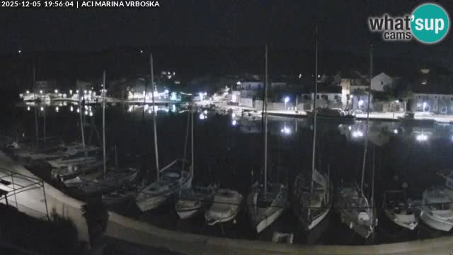 Spletna kamera Vrboska | Otok Hvar | Hrvaška