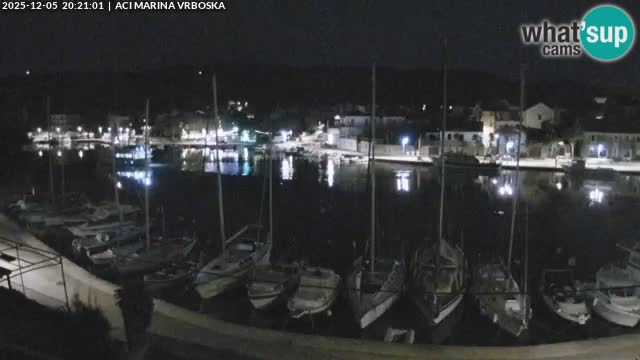 Spletna kamera Vrboska | Otok Hvar | Hrvaška