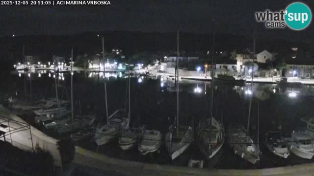 Vrboska livecam | Isola di Hvar | Croazia