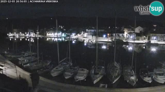 Spletna kamera Vrboska | Otok Hvar | Hrvaška