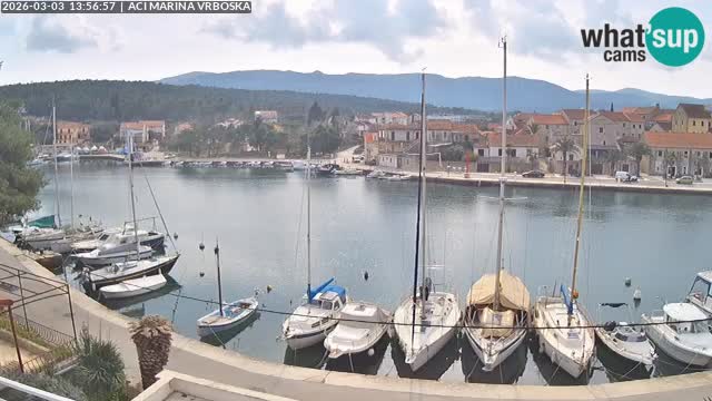 Vrboska livecam | Isola di Hvar | Croazia