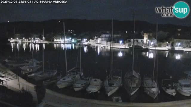 Spletna kamera Vrboska | Otok Hvar | Hrvaška