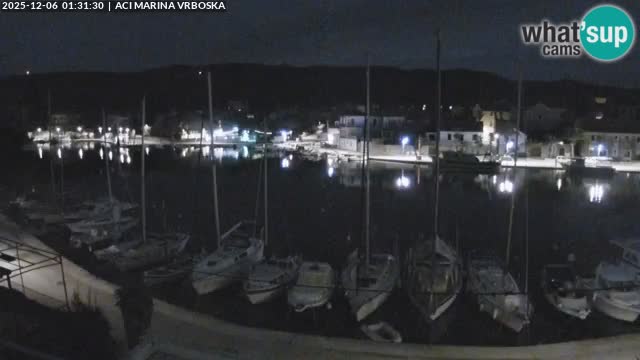 Spletna kamera Vrboska | Otok Hvar | Hrvaška