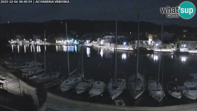 Spletna kamera Vrboska | Otok Hvar | Hrvaška