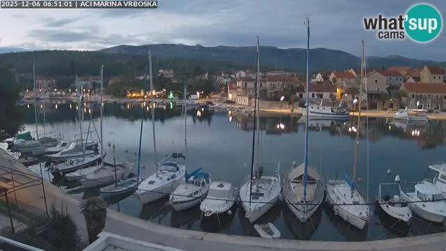 Spletna kamera Vrboska | Otok Hvar | Hrvaška