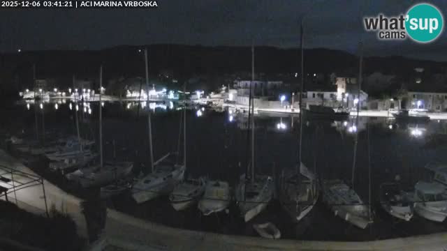 Spletna kamera Vrboska | Otok Hvar | Hrvaška