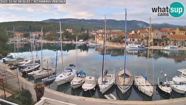 Spletna kamera Vrboska | Otok Hvar | Hrvaška