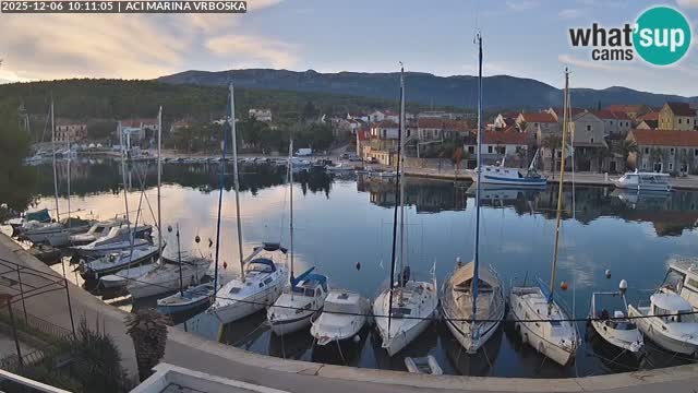 Spletna kamera Vrboska | Otok Hvar | Hrvaška