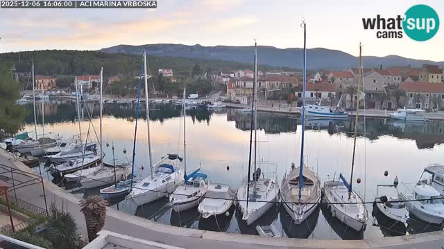 Spletna kamera Vrboska | Otok Hvar | Hrvaška