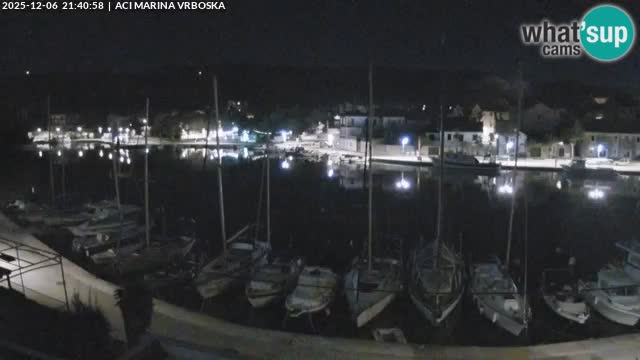 Vrboska livecam | Isola di Hvar | Croazia