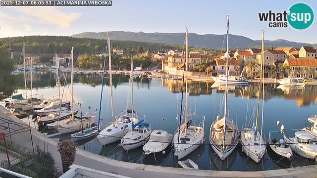 Vrboska livecam | Isola di Hvar | Croazia