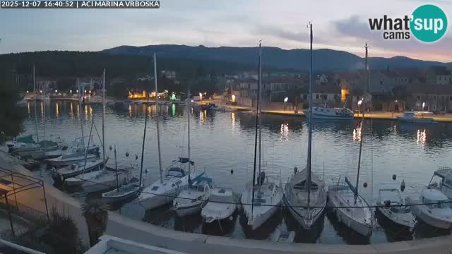 Spletna kamera Vrboska | Otok Hvar | Hrvaška