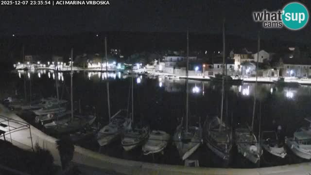 Spletna kamera Vrboska | Otok Hvar | Hrvaška