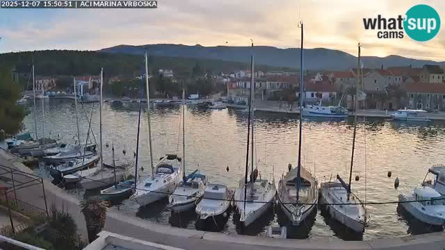 Spletna kamera Vrboska | Otok Hvar | Hrvaška
