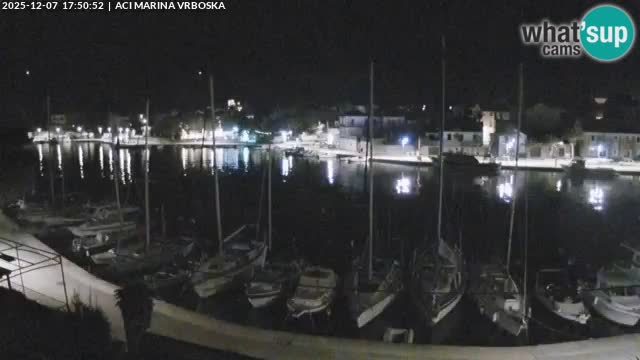 Spletna kamera Vrboska | Otok Hvar | Hrvaška