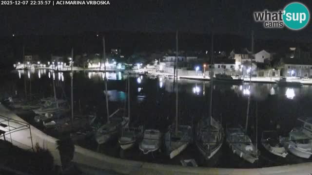 Spletna kamera Vrboska | Otok Hvar | Hrvaška