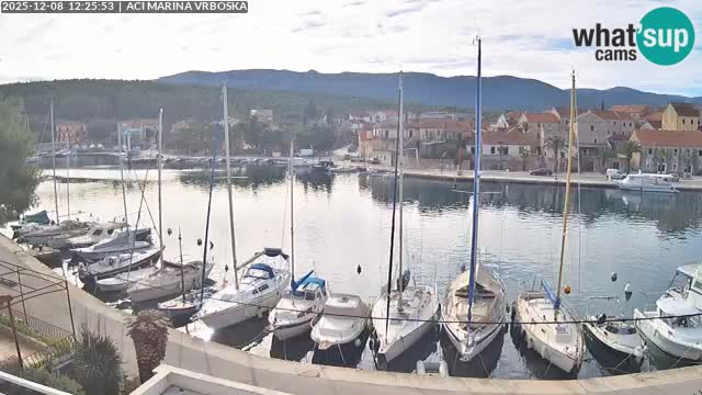 Spletna kamera Vrboska | Otok Hvar | Hrvaška