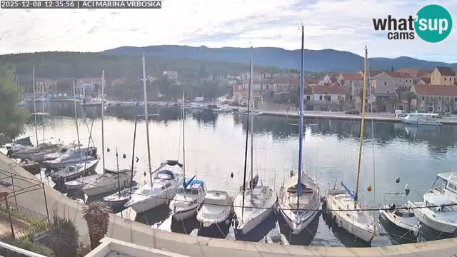 Spletna kamera Vrboska | Otok Hvar | Hrvaška