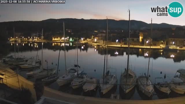 Vrboska livecam | Isola di Hvar | Croazia