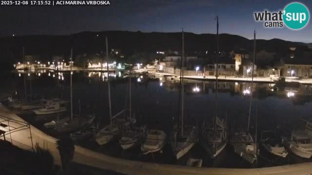Vrboska livecam | Isola di Hvar | Croazia