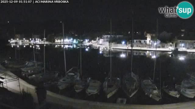 Spletna kamera Vrboska | Otok Hvar | Hrvaška