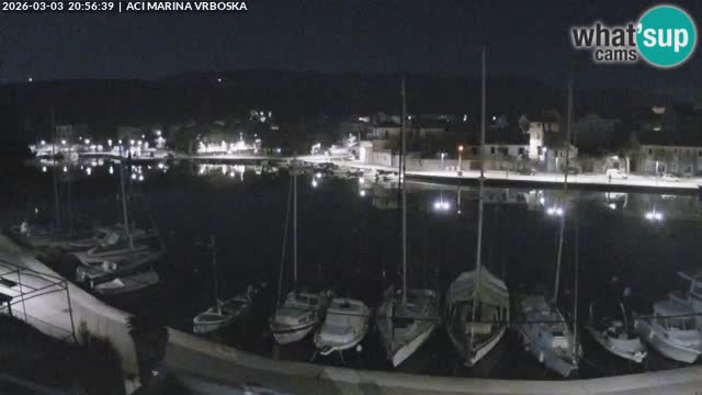 Vrboska livecam | Isola di Hvar | Croazia