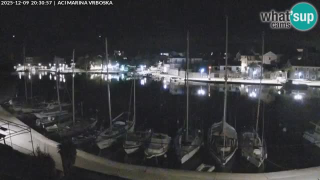 Vrboska livecam | Isola di Hvar | Croazia