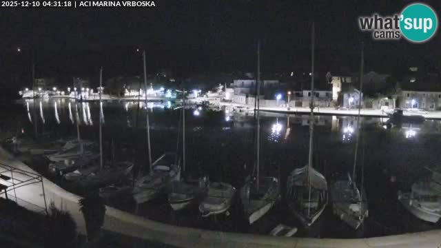 Vrboska livecam | Isola di Hvar | Croazia