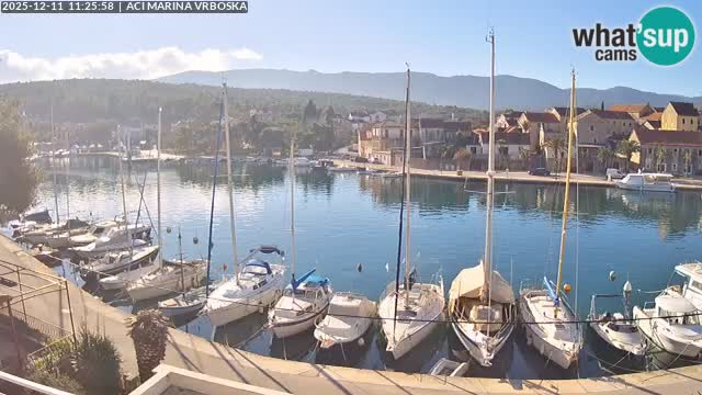 Spletna kamera Vrboska | Otok Hvar | Hrvaška