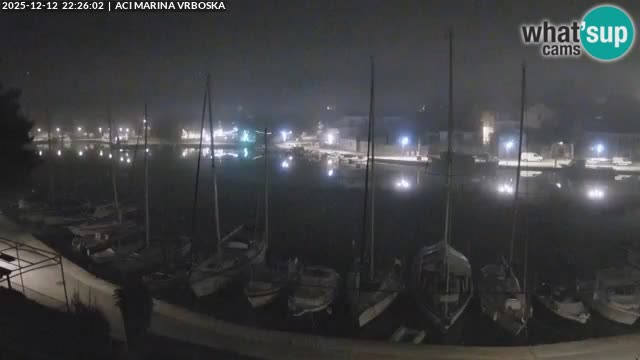 Spletna kamera Vrboska | Otok Hvar | Hrvaška