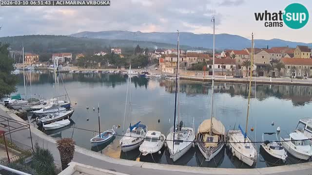 Vrboska livecam | Isola di Hvar | Croazia