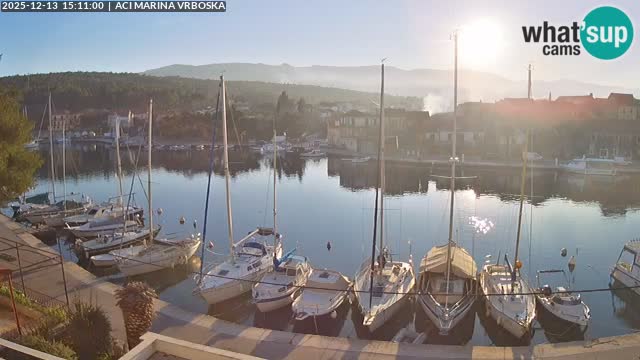 Vrboska livecam | Isola di Hvar | Croazia