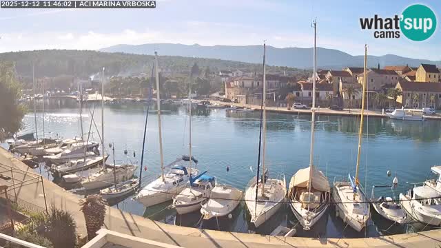 Spletna kamera Vrboska | Otok Hvar | Hrvaška
