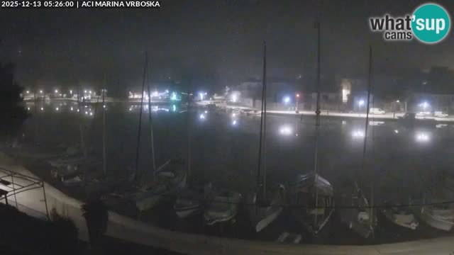 Spletna kamera Vrboska | Otok Hvar | Hrvaška