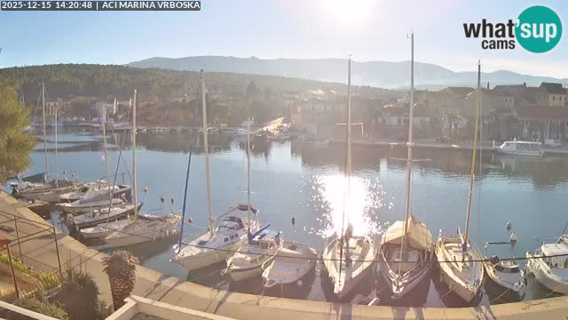 Vrboska web kamera | otom Hvar | Dalmacija