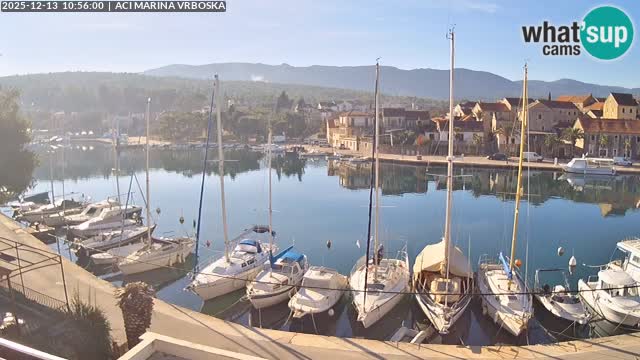 Vrboska livecam | Isola di Hvar | Croazia