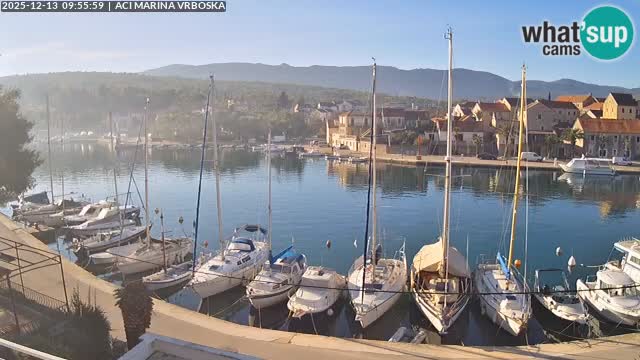 Spletna kamera Vrboska | Otok Hvar | Hrvaška