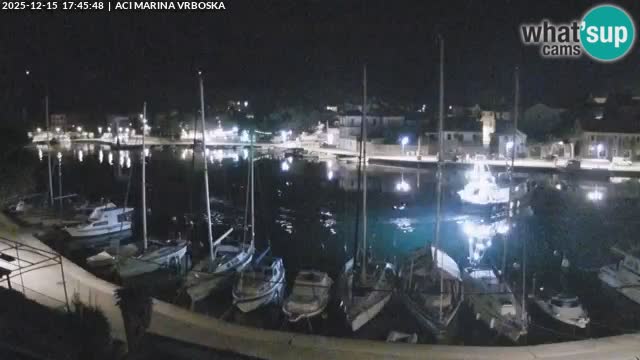 Spletna kamera Vrboska | Otok Hvar | Hrvaška
