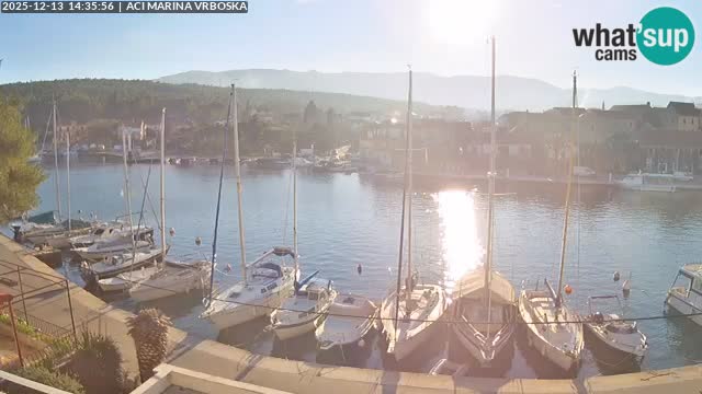 Vrboska web kamera | otom Hvar | Dalmacija