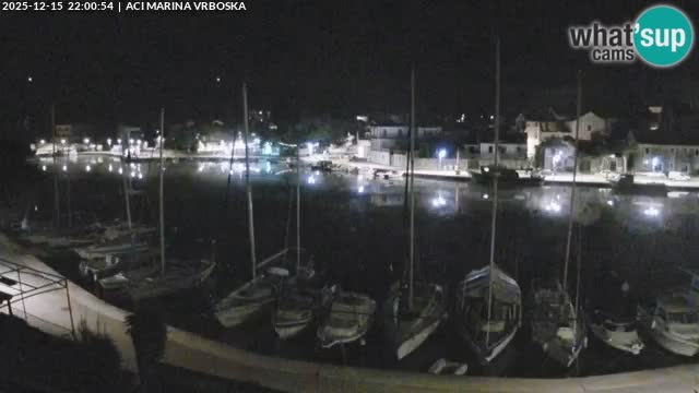 Spletna kamera Vrboska | Otok Hvar | Hrvaška