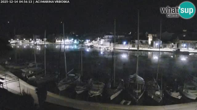 Spletna kamera Vrboska | Otok Hvar | Hrvaška