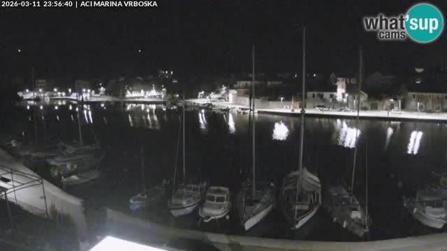 Spletna kamera Vrboska | Otok Hvar | Hrvaška