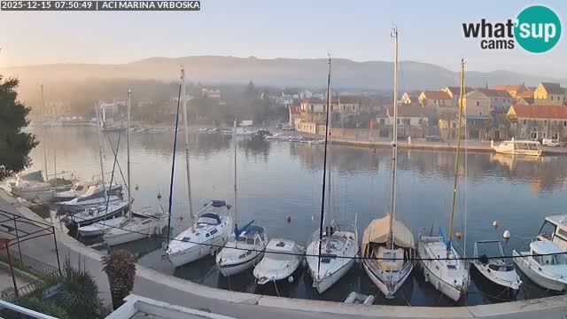 Spletna kamera Vrboska | Otok Hvar | Hrvaška