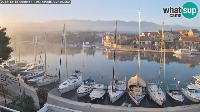 Spletna kamera Vrboska | Otok Hvar | Hrvaška