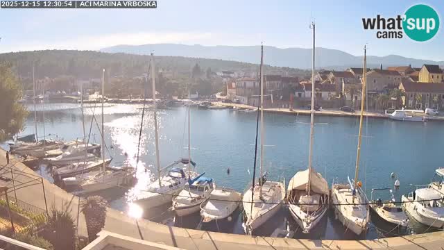 Spletna kamera Vrboska | Otok Hvar | Hrvaška