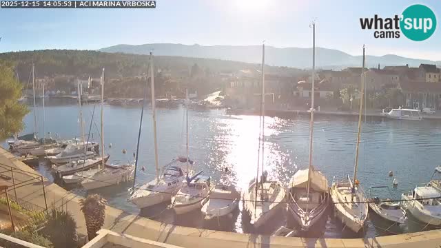 Spletna kamera Vrboska | Otok Hvar | Hrvaška