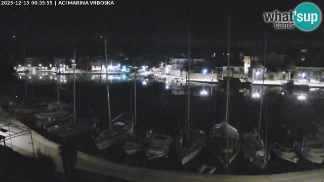 Spletna kamera Vrboska | Otok Hvar | Hrvaška