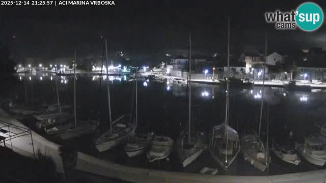Spletna kamera Vrboska | Otok Hvar | Hrvaška